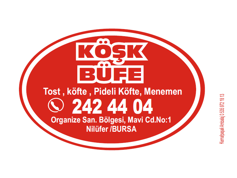 Köşk Büfe